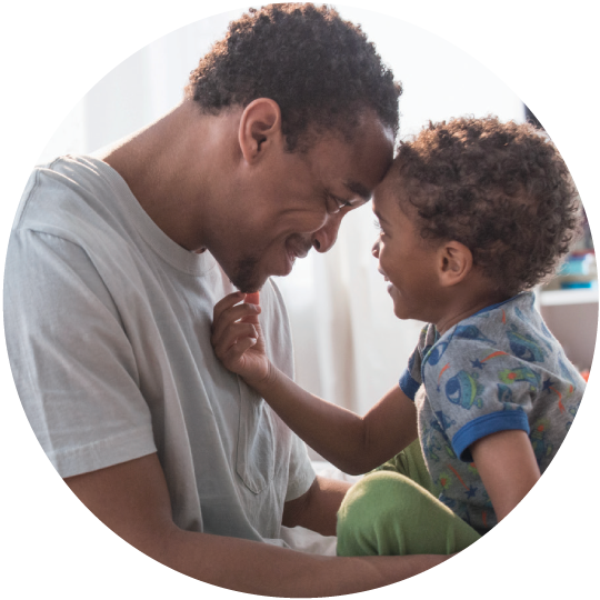 father and child