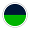 dark blue green